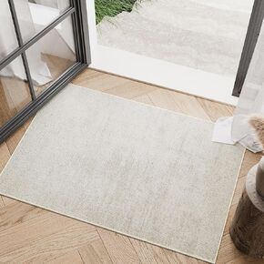 jinchan Modern Runner Rug 2x6 Washable Rug Hallway Grid Accent Rug Kitchen Rug Indoor Floor Cover Geometric Contemporary Rug Non Slip Carpet Soft Rug for Bedroom Laundry Room Home Office Grey in Kuwait