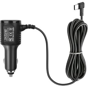 شاحن سيارة USB-C لكاميرا Dash Cam، سلك طاقة USB من النوع C لشاحن كاميرا Dashcam للسيارة سلك طاقة متوافق مع REDTIGER F7N /F7NP، WOLFBOXG840S G850 Dash Cam مع DC9-36V 5V / 3.5A in Kuwait