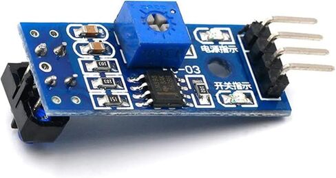 10 وحدات مستشعر عاكسة للأشعة تحت الحمراء TCRT5000 - تجنب العوائق وتتبع الخطوط لمشاريع Arduino/Robotics/السيارات الذكية in Kuwait