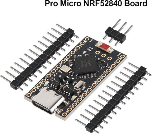 لوحة تطوير Pro Micro NRF52840 مع وحدة شحن USB-C لاسلكية بلوتوث 5.0 2.4 جيجا هرتز لإنترنت الأشياء والإلكترونيات ذاتية الصنع in Kuwait