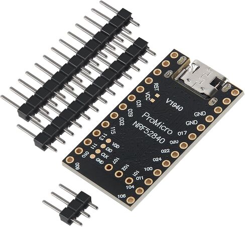 لوحة تطوير Pro Micro NRF52840 مع وحدة شحن USB-C لاسلكية بلوتوث 5.0 2.4 جيجا هرتز لإنترنت الأشياء والإلكترونيات ذاتية الصنع in Kuwait
