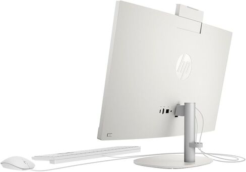 كمبيوتر مكتبي HP 24-cr000 الكل في واحد، 2026، شاشة لمس IPS 23.8 بوصة 1920x1080، Intel Core i3-N300 8-Core، Intel UHD Graphics، 32GB DDR4، 2TB SSD 2TB، Win 10 Pro، Wi-Fi، BT 5.3، كاميرا IR 1080p، أبيض in Kuwait