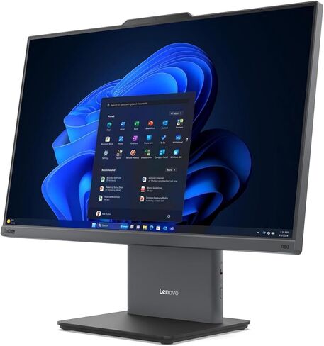 Lenovo ThinkCentre Neo 50a Business All-in-One, 23.8" FHD Anti-Glare Display, Intel Core i7-13620H, 8GB DDR5 RAM, 256GB SSD, Wired KB & Mouse, RJ-45, Wi-Fi 6, Win 11 Pro, Black (Renewed) in Kuwait