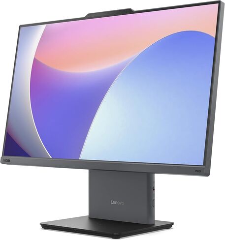 كمبيوتر مكتبي Lenovo ThinkCentre Neo 50a الكل في واحد، شاشة FHD مقاس 23.8 بوصة، Intel Core i7-13620H، ذاكرة الوصول العشوائي DDR5 سعة 8 جيجابايت، SSD 256 جيجابايت، رسومات Intel UHD، كاميرا ويب، Wi-Fi 6، Windows 11 Pro، أسود رافين (متجدد) in Kuwait