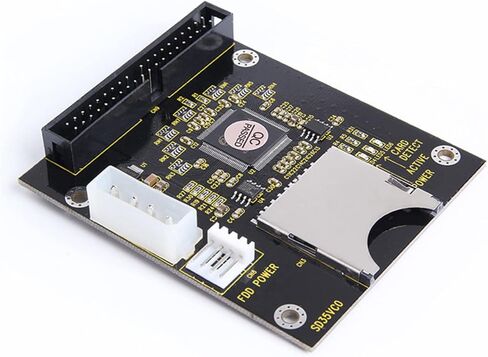 CHICHIYANG 1 * 128GB بطاقة SD إلى 3.5 "IDE ذكر LCD مهايئ لشاشة موصل الطاقة كبير 4Pin in Kuwait