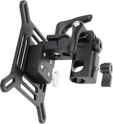 CAMVATE Adjustable VESA Monitor Bracket with 360°Pan and 5/8" Light Stand Pole Mount in Kuwait