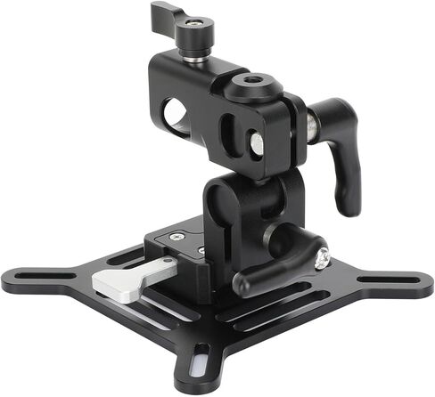 CAMVATE Adjustable VESA Monitor Bracket with 360°Pan and 5/8" Light Stand Pole Mount in Kuwait
