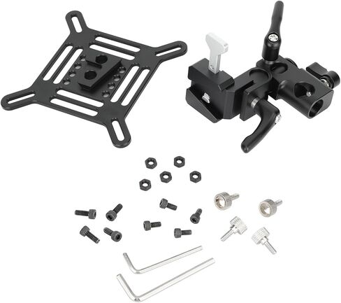 CAMVATE Adjustable VESA Monitor Bracket with 360°Pan and 5/8" Light Stand Pole Mount in Kuwait