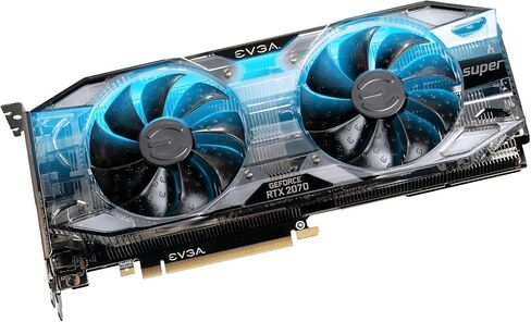 EVGA GeForce RTX 2070 SUPER XC GAMING، 8 جيجابايت GDDR6، مراوح HDB مزدوجة، RGB LED، لوحة خلفية معدنية، 08G-P4-3172-KR (متجدد) in Kuwait