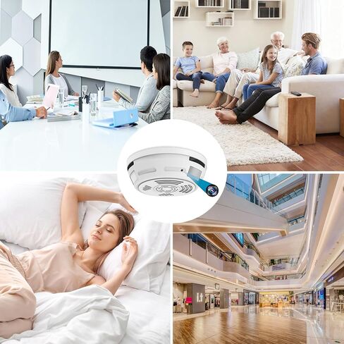 كاميرا أمان WiFi NUNET 1080P - كاميرا مراقبة لاسلكية داخلية مع كشف الحركة، رؤية ليلية، بطارية تدوم 180 يومًا، بطاقة 32 جيجابايت متضمنة - مراقبة المكتب المنزلي in Kuwait