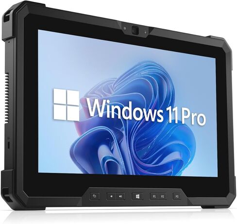 جهاز لوحي Dell Latitude 7212 Rugged Extreme بشاشة لمس FHD مقاس 11.6 بوصة، Core i5-7300U، ذاكرة الوصول العشوائي 8 جيجابايت، 512 جيجابايت SSD، واي فاي، بلوتوث، Windows 11 Pro (متجدد) in Kuwait