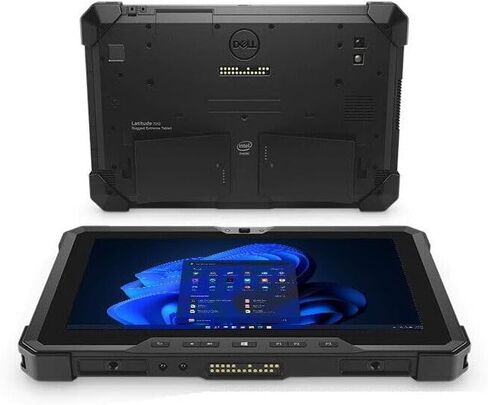 جهاز لوحي Dell Latitude 7212 Rugged Extreme بشاشة لمس FHD مقاس 11.6 بوصة، Core i5-7300U، ذاكرة الوصول العشوائي 8 جيجابايت، 512 جيجابايت SSD، واي فاي، بلوتوث، Windows 11 Pro (متجدد) in Kuwait