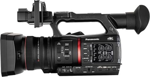 كاميرا الفيديو باناسونيك AG-CX370 UHD 4K Pro مع NDI|HX2 والتتبع التلقائي (أسود) (متجددة) in Kuwait