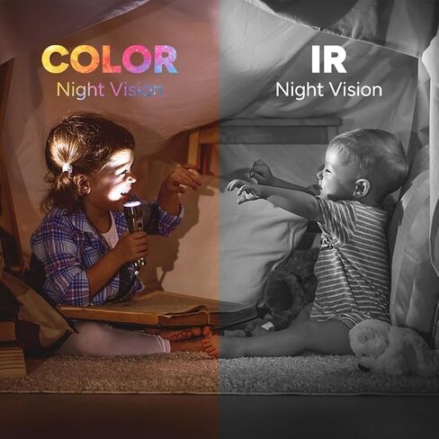 Lorex Connect 2K Indoor Wi-Fi Camera | New APP | Color Night Vision | Person & Face Recognition | Versatile Mounting | 2-Way Talk | 24/7 Recording | Privacy Mode | Local SD or Cloud Storage Option in Kuwait