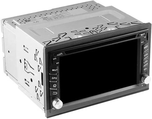 Car Stereo Mounting Frame Double DIN Metal 2DIN Installation Dash Kit for Car DVD Player Radio in Kuwait