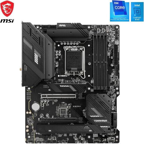 اللوحة الأم MSI MAG B760 Tomahawk WiFi LGA 1700 ATX in Kuwait