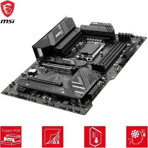 اللوحة الأم MSI MAG B760 Tomahawk WiFi LGA 1700 ATX in Kuwait