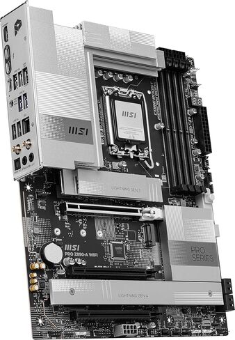 اللوحة الأم MSI PRO Z890-A WiFi ProSeries (لمعالج Core Ultra Series 2 Intel وLGA 1851 وDDR5 وPCIe 5.0 وM.2 و5Gbps LAN وWi-Fi 7 وBluetooth 5.4 وThunderbolt 4 وATX) (متجدد) in Kuwait