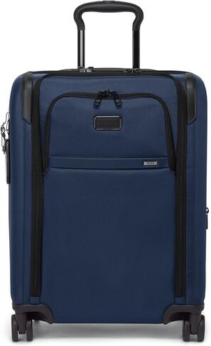 TUMI Alpha Continental Dual Access 4 Wheel Carry On Suitcase, Black, One Size in Kuwait
