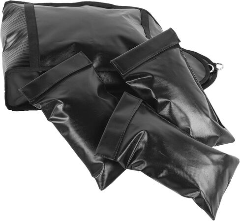 LIZEALUCKY Sports Sandbag Weight Loading Belt Fitness Running Training Exercise Equipment Black PVC Flannelette in Kuwait