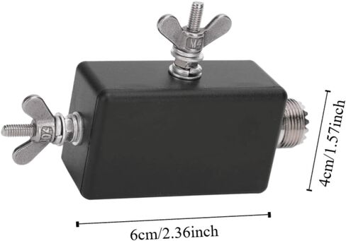1:9 Balun صغير لهوائي الموجات القصيرة HF 100 واط SSB غلاف بلاستيكي للطاقة للاستخدام الخارجي QRP واجهة M (1:9 BALUN) in Kuwait