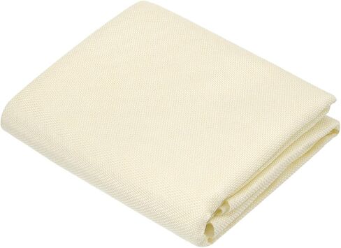 uxcell Cream Speaker Mesh Grill Cloth (not Cane Webbing) Stereo Box Fabric Dustproof Cloth 65cm x 150cm 25.6 Inches x 59 Inches in Kuwait