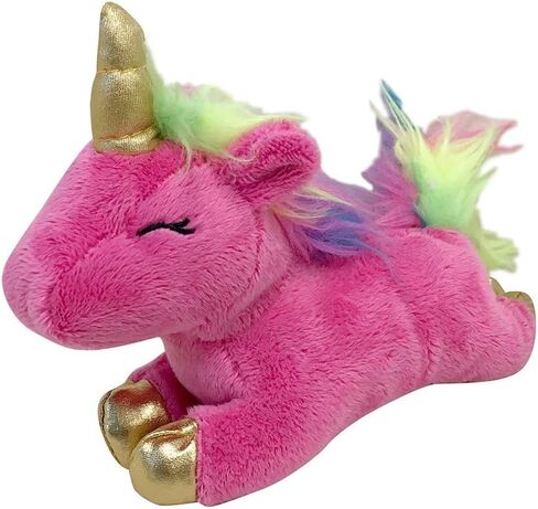 FOUFIT 85601 Unicorn Plush Toy for Dogs, Pink, 6" in Saudi Arabia