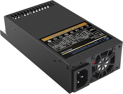 Flex ATX Power Supply 600W Mini ITX Small 1U Fully Modular PSU Active PFC 100-240V with 20+4Pin Mainboard Power 2xSATA Ports, 1xIDE Fan Power for Rack Mount Case Desktop PC Server POS AIO System in Kuwait