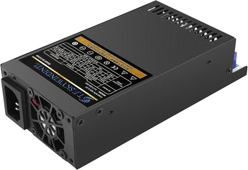Flex ATX Power Supply 600W Mini ITX Small 1U Fully Modular PSU Active PFC 100-240V with 20+4Pin Mainboard Power 2xSATA Ports, 1xIDE Fan Power for Rack Mount Case Desktop PC Server POS AIO System in Kuwait