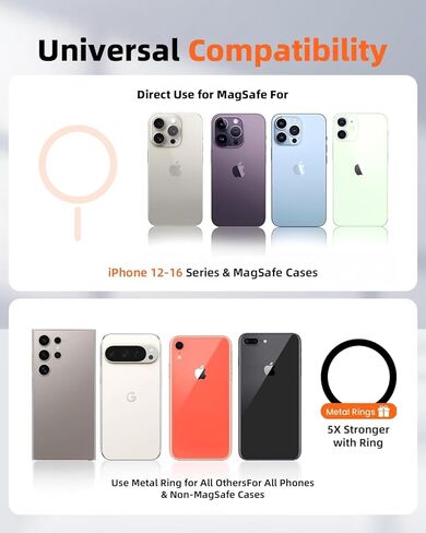 حامل هاتف عربة الجولف المغناطيسي متوافق مع MagSafe iPhone وAndroid يناسب EZGO، Club Car، Yamaha، Icon، ملحقات عربة الجولف المعدنية هدايا للرجال والنساء لاعبي الغولف، مشترك في جميع السيناريوهات in Kuwait