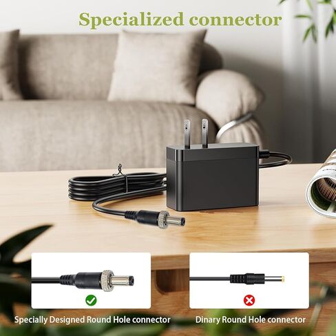 Lnauy 12V 2A Charger Compatible with Hollyland Wireless Video Transmitter Mars 400S Pyro 7 / S/Mars 400S Pro/II / 4K / M1 / M1 Enhanced/Cosmo C1 Replacement Power Supply Adapter Cord Cable in Kuwait