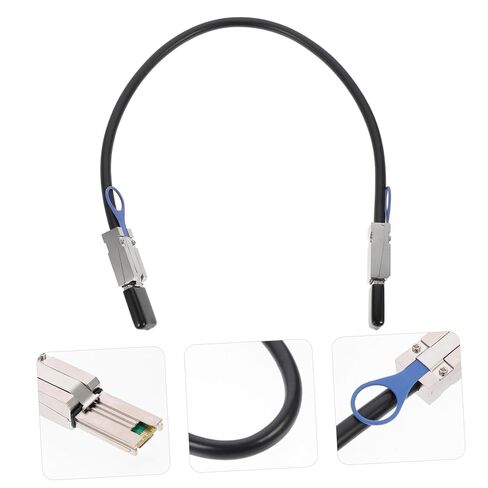 SHINEOFI Mini SAS Pin Data Cable Sff to Sff Internal High Speed Transmission Cord for Workstations Servers with Stable Connection Compatible with Sata in Kuwait