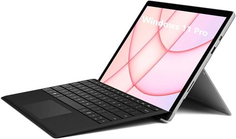 Microsoft Surface Pro 4 Tablet PC, 12.3" (2736 X 1824) Touchscreen Notebook, Core i5-6300U, 4GB RAM, 128GB SSD, CAM, Backlit Keyboard, Windows 11 Pro (Renewed) in Kuwait