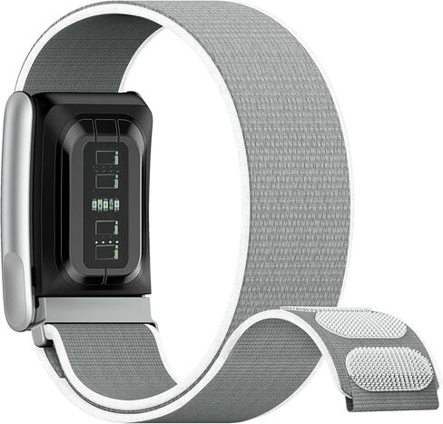 Nylon Bands Compatible with WHOOP 5.0/MG SportFlex - ECG Strap, Adjustable Soft Comfortable Breathable Replacement Stretchy Wristband for Whoop 5.0 Sleep, Accessory for Health & Fitness Wearable in Kuwait
