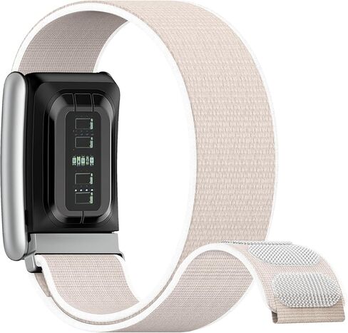 Nylon Bands Compatible with WHOOP 5.0/MG SportFlex - ECG Strap, Adjustable Soft Comfortable Breathable Replacement Stretchy Wristband for Whoop 5.0 Sleep, Accessory for Health & Fitness Wearable in Kuwait