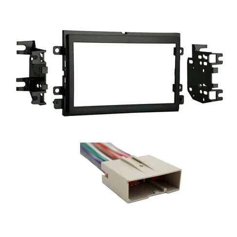 حزمة تثبيت راديو الصوت Harmony تناسب Ford Edge 2007-2010 مع Metra 95-5812 Double DIN Dash Kit in Kuwait