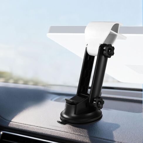 Car Dashboard Mount for Starlink Mini, Dash Holder for Starlink Mini Angle-Adjustable Suction Cup Mount Kit Vehicle Windshield Accessories to Keep Antenna Dish Stable While Driving(Black) in Kuwait