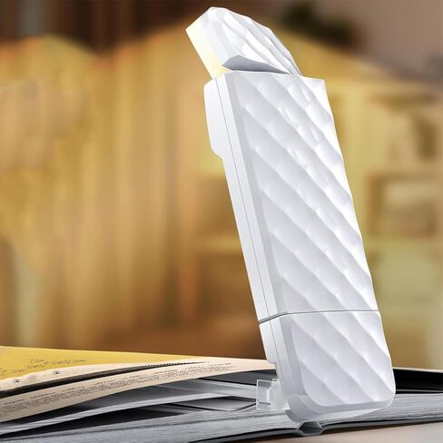 مصباح قراءة قابل لإعادة الشحن عبر USB بجانب السرير، مصباح كتب LED للعناية بالعين مع تعتيم 3 ألوان، ضوء رأس سرير محمول قابل للدوران للقراءة الليلية in Kuwait