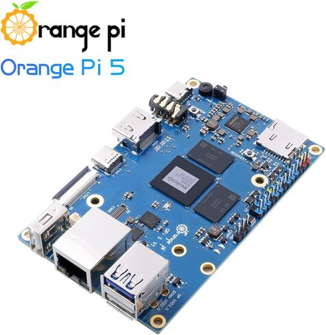 Orange Pi 5 8G Rockchip RK3588S 8 Core 64 Bit Single Board Computer, 2.4GHz Frequency Open Source Development Board Mini PC Desktop Run Orange Pi OS, Android12, Debian11 in Kuwait