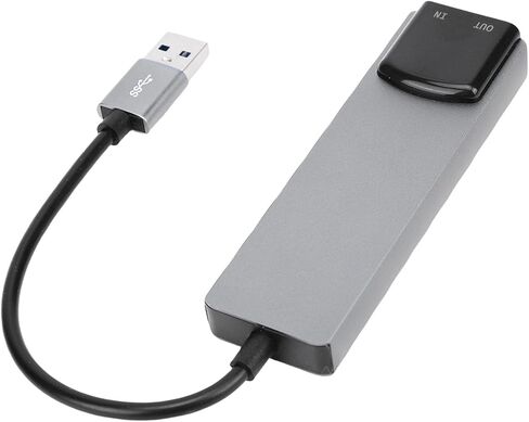 بطاقة الصوت المحيطي Pomya 7.1 USB، بطاقة صوت USB خارجية مع مخرج صوت رقمي SPDIF، غلاف من سبائك الألومنيوم، مقابس 3.5 مم لموسيقى ألعاب الكمبيوتر المحمول in Kuwait