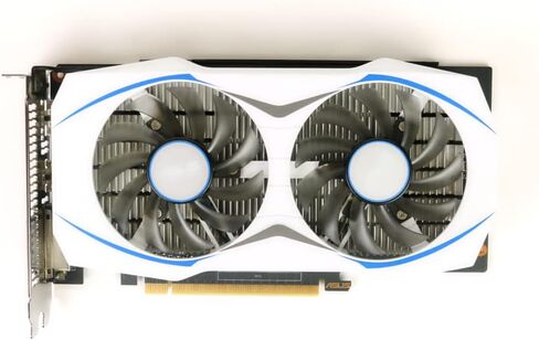 بطاقة رسومات الألعاب ASUS Geforce Dual GTX 1050 Ti 4GB Dual-Fan Edition DVI-D HDMI DP 1.4 (DUAL-GTX1050TI-O4G) (متجددة) in Kuwait