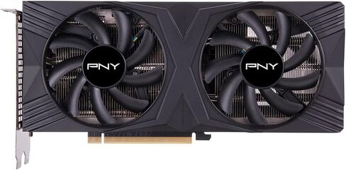 PNY GeForce RTX™ 4060 Ti 16GB Verto™ Dual Fan Graphics Card DLSS 3 (128-bit, PCIe 4.0, GDDR6, HDMI/DisplayPort, Supports 4k, 2 Slot) (Renewed) in Kuwait