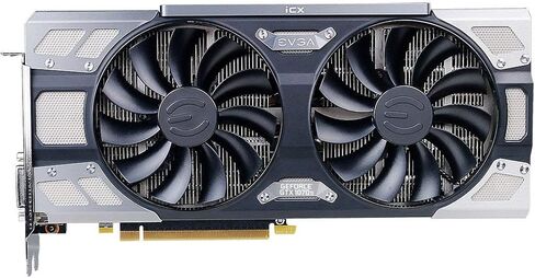 EVGA GeForce GTX 1070 Ti FTW2 GAMING، 8 جيجابايت GDDR5، تقنية iCX - 9 أجهزة استشعار حرارية وRGB LED G/P/M، مروحة غير متزامنة، بطاقة رسومات تدفق الهواء المحسنة 08G-P4-6775-KR (متجددة) in Kuwait