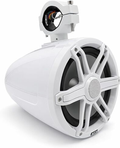 STX Audio STX80MTW 8-Inch Marine Wakeboard Tower Speaker - 800W Power, RGB LED Lighting, Durable Marine-Grade Build - Perfect for Boats & Off-Road Vehicles in Kuwait