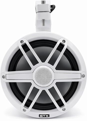 STX Audio STX80MTW 8-Inch Marine Wakeboard Tower Speaker - 800W Power, RGB LED Lighting, Durable Marine-Grade Build - Perfect for Boats & Off-Road Vehicles in Kuwait