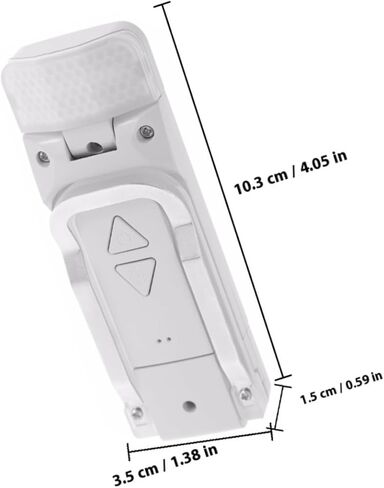 مصباح قراءة بمشبك USB قابل لإعادة الشحن لمحبي كتب السرير، مصباح LED للعناية بالعين مع تعتيم ثلاثي الألوان قابل للتعديل، مصباح قراءة مرن محمول بجانب السرير باللون الأبيض in Kuwait