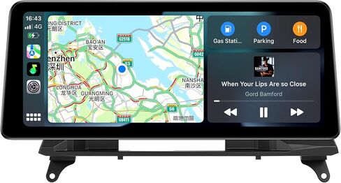 ستيريو سيارة لسيارة BMW X5 X6 E70 E71 (2007-2010) نظام CCC، نظام CarPlay اللاسلكي Android Auto Upgrade Factory Radio Bluetooth WiFi 1920 * 720p IPS Touch Screen GPS Navigation (12.3 بوصة 2007-2010) in Kuwait