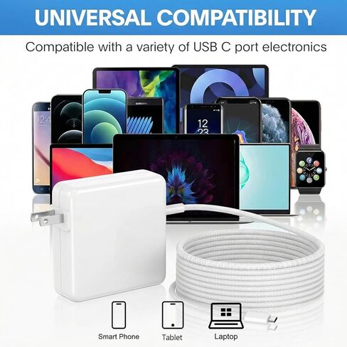 شاحن USB C Galaxy Book Pro بقدرة 65 وات متوافق مع Samsung Galaxy Book5 Pro 360 (2025)، متوافق مع Samsung 16" 15.6" 14" Galaxy-Book 5 4 3 Pro Copilot+ PC AI Business شاحن الكمبيوتر المحمول in Kuwait