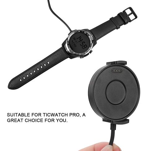 Yoidesu Smart Watch Charger for Ticwatch Pro, Replacement Smart Watch Charging Cable Smartwatch Charging Dock, Short Circuit Overload Protect in Kuwait