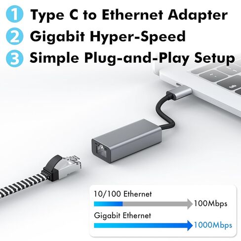 رجال الإنترنت! كابل إيثرنت Cat8 بطول 6 أقدام، كابل LAN عالي السرعة بسرعة 40 جيجابت في الثانية مع موصلات RJ45 محمية، كابل شبكة تم اختباره من قبل Fluke للألعاب، جهاز التوجيه، المودم، الكمبيوتر الشخصي، التلفزيون in Kuwait